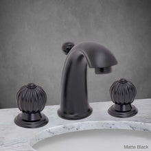 Load image into Gallery viewer, Cannes Widespread Lavatory Faucet in Matte Black