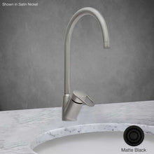 Load image into Gallery viewer, Gardo Single Hole Kitchen Faucet in Matte Black