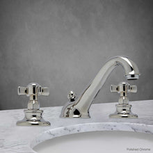 Load image into Gallery viewer, Kent Widespread Lavatory Faucet with Cross Handle in Polished Chrome