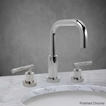 Load image into Gallery viewer, Milano Widespread Lavatory Faucet with Lever Handle in Polished Chrome