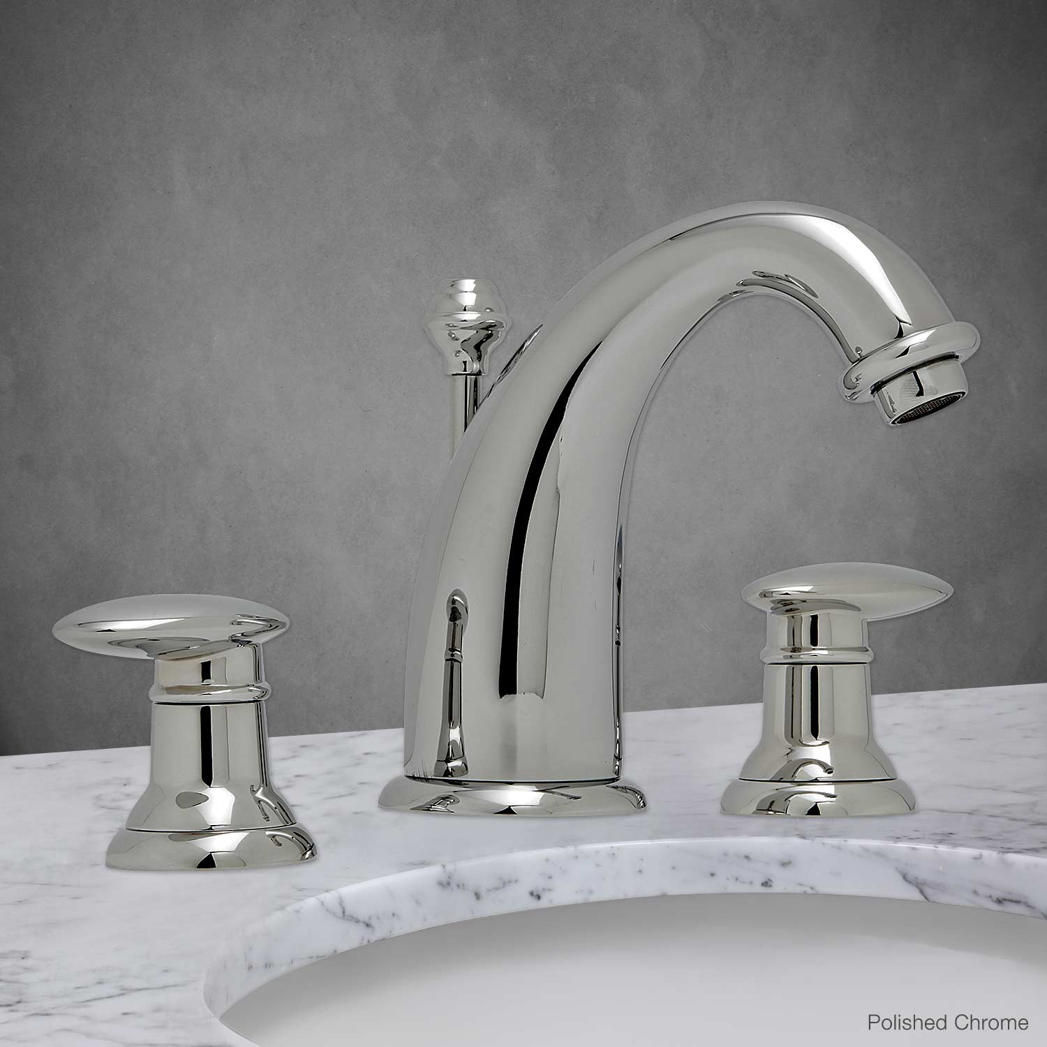 Andorra Lavatory Faucet in Polished Chrome