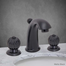 Load image into Gallery viewer, Cannes Widespread Lavatory Faucet in Matte Black
