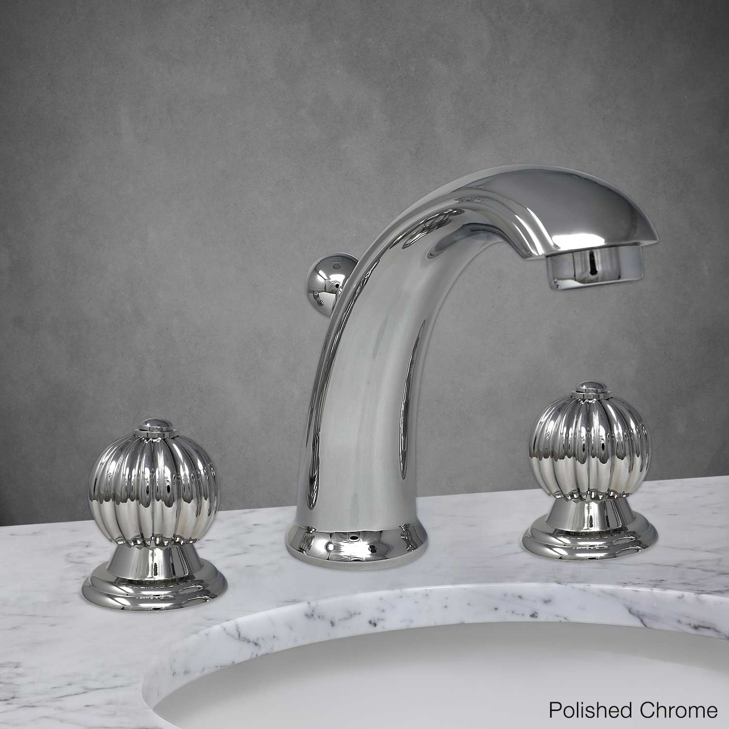 Cannes Widespread Lavatory Faucet in Polished Chrome