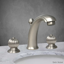 Load image into Gallery viewer, Cannes Widespread Lavatory Faucet in Satin Nickel
