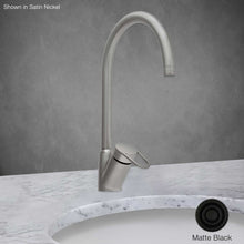 Load image into Gallery viewer, Gardo Single Hole Kitchen Faucet in Matte Black
