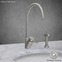 Load image into Gallery viewer, Gardo Single Hole Kitchen Faucet with Sprayer in Polished Chrome
