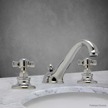 Load image into Gallery viewer, Kent Widespread Lavatory Faucet with Cross Handle in Polished Chrome
